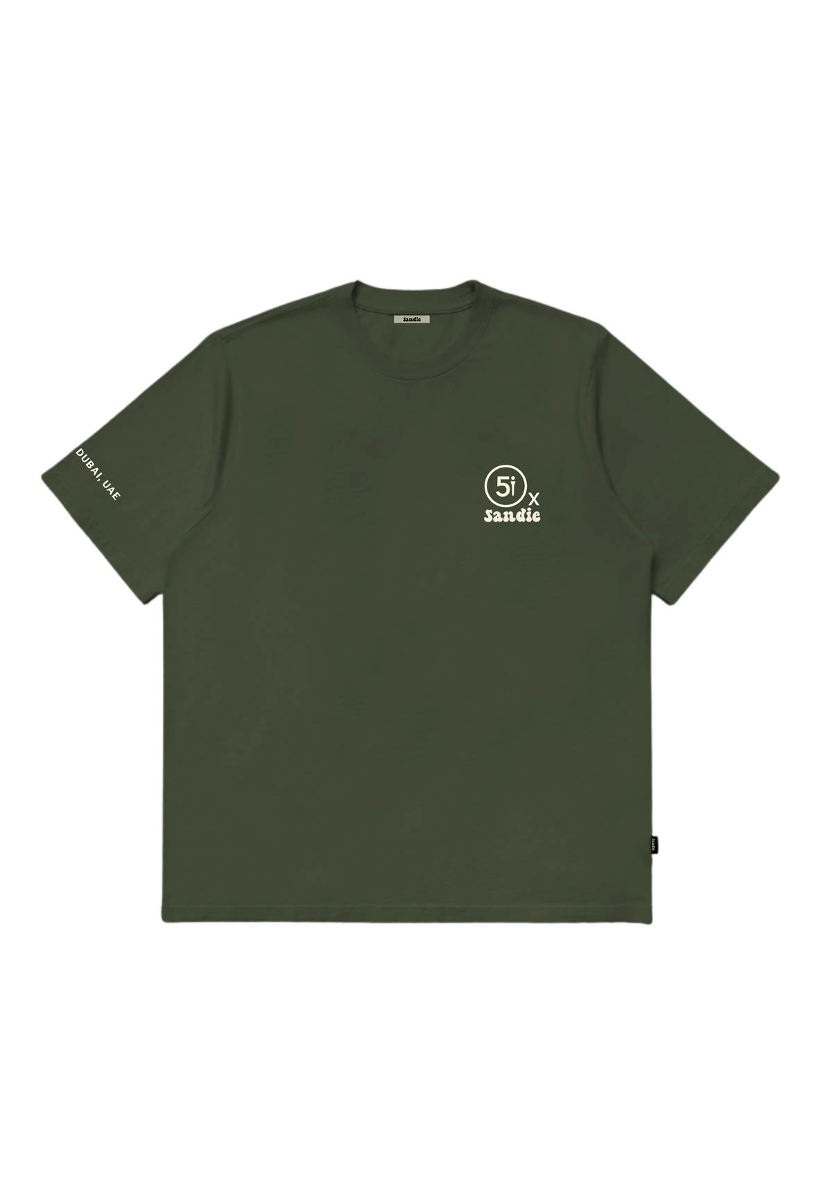 SANDIE X 5I CLUBHOUSE TEE (OLIVE)