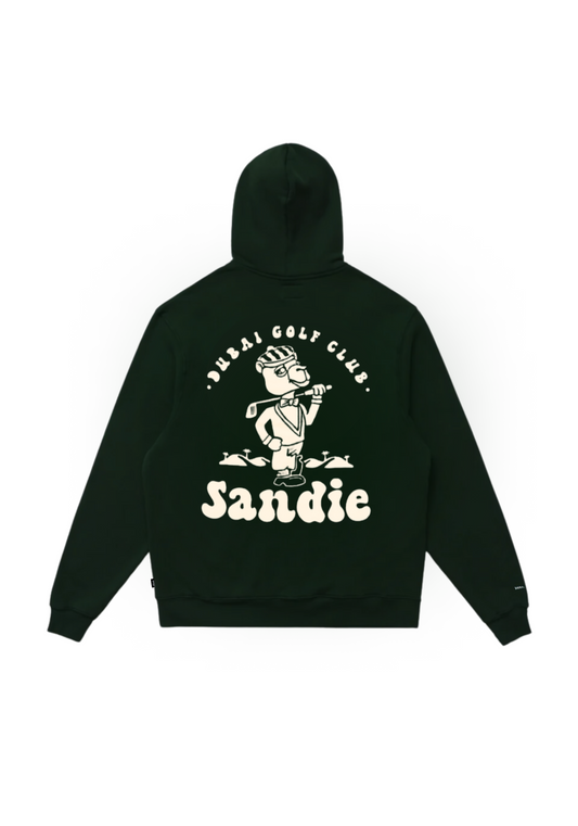 "SANDIE" SIGNATURE HOODIE - FOREST
