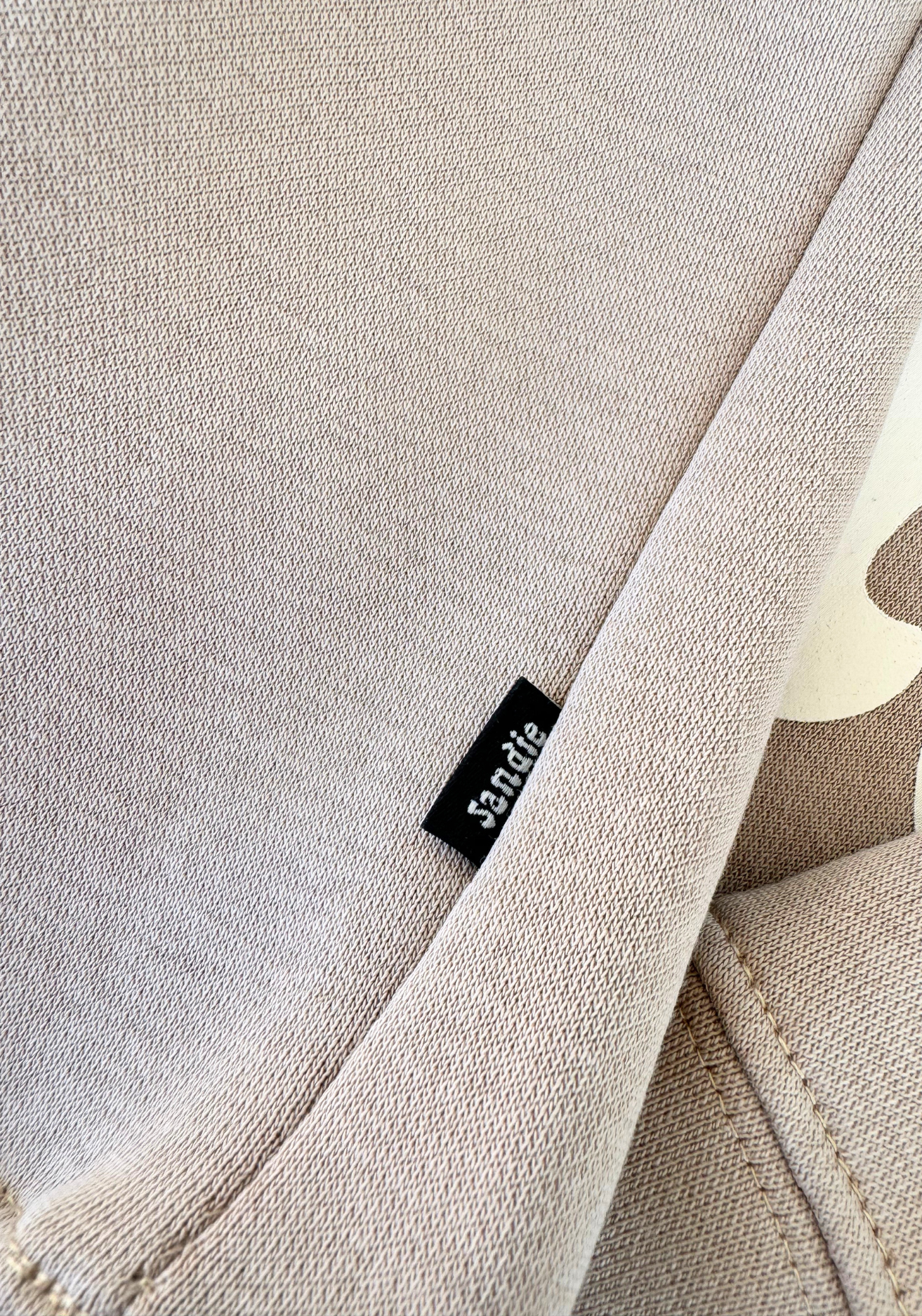 "SANDIE" SIGNATURE HOODIE - BUNKER