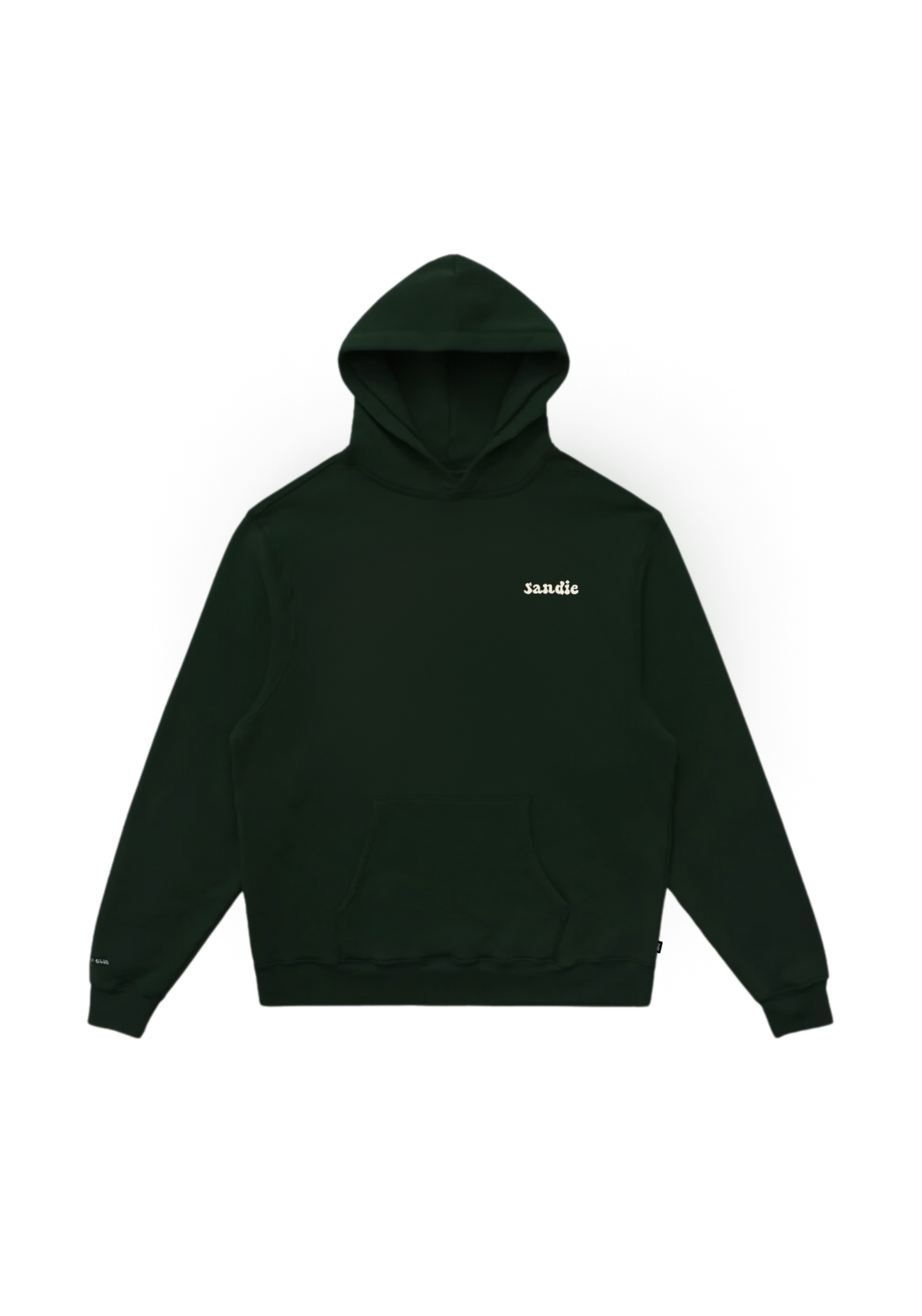 "SANDIE" SIGNATURE HOODIE - FOREST