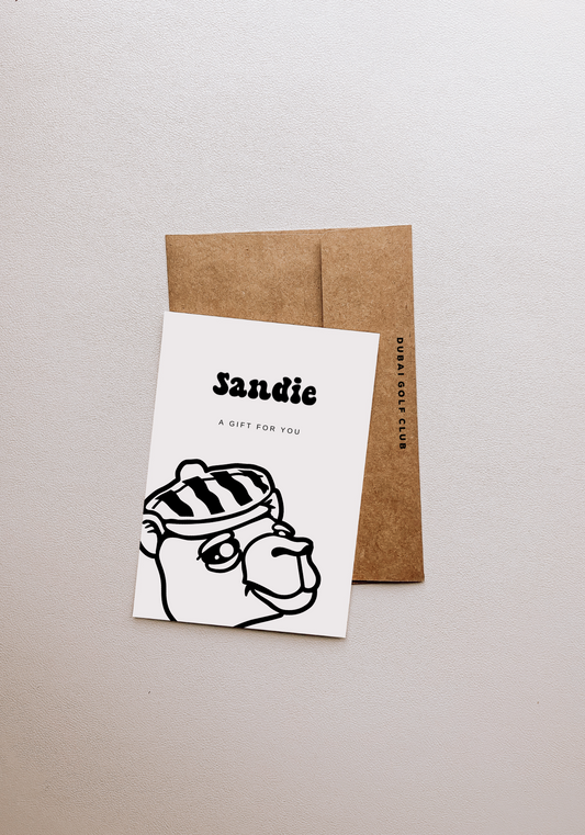 SANDIE GIFT CARD