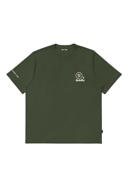 SANDIE X 5I CLUBHOUSE TEE (OLIVE)