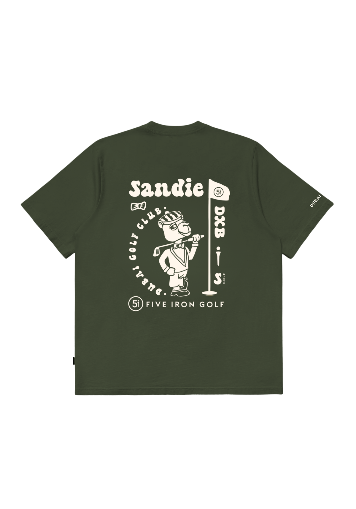 SANDIE X 5I CLUBHOUSE TEE (OLIVE)