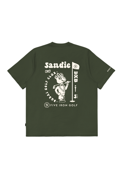 SANDIE X 5I CLUBHOUSE TEE (OLIVE)