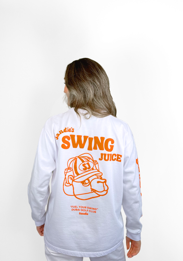 SWING JUICE TEE (ORANGE BURST)